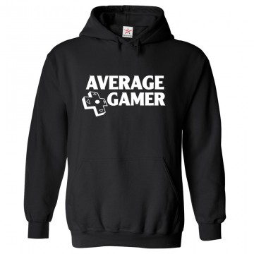 Average Gamer Funny Kids & Adults Unisex Hoodie